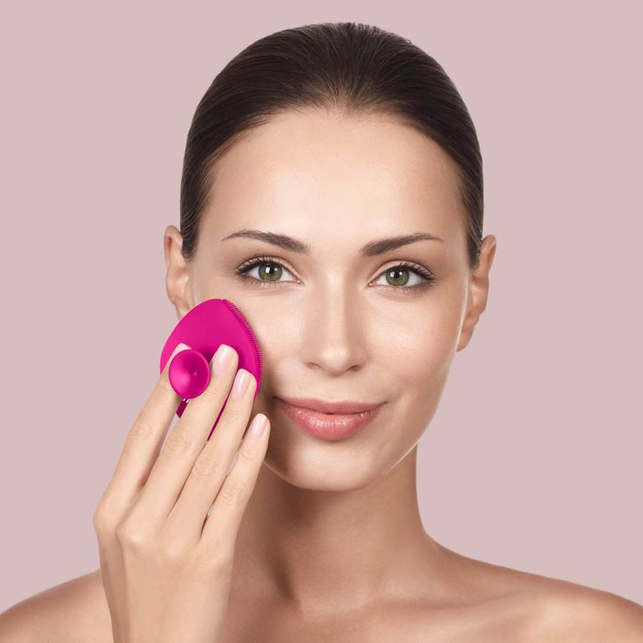 GESKE Facial Brush 4 in 1 Magenta