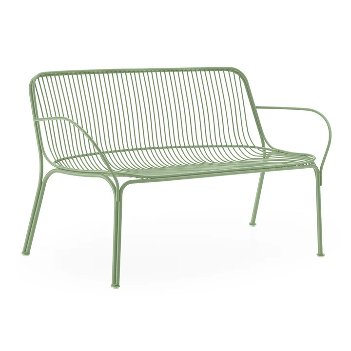 Kartell - Hiray Gartensofa, salbeigrün