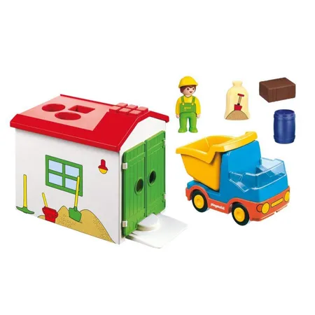 PLAYMOBIL® 70184 1.2.3 LKW mit Sortiergarage