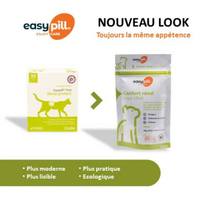 EasyPill Confort Rénal pour chat