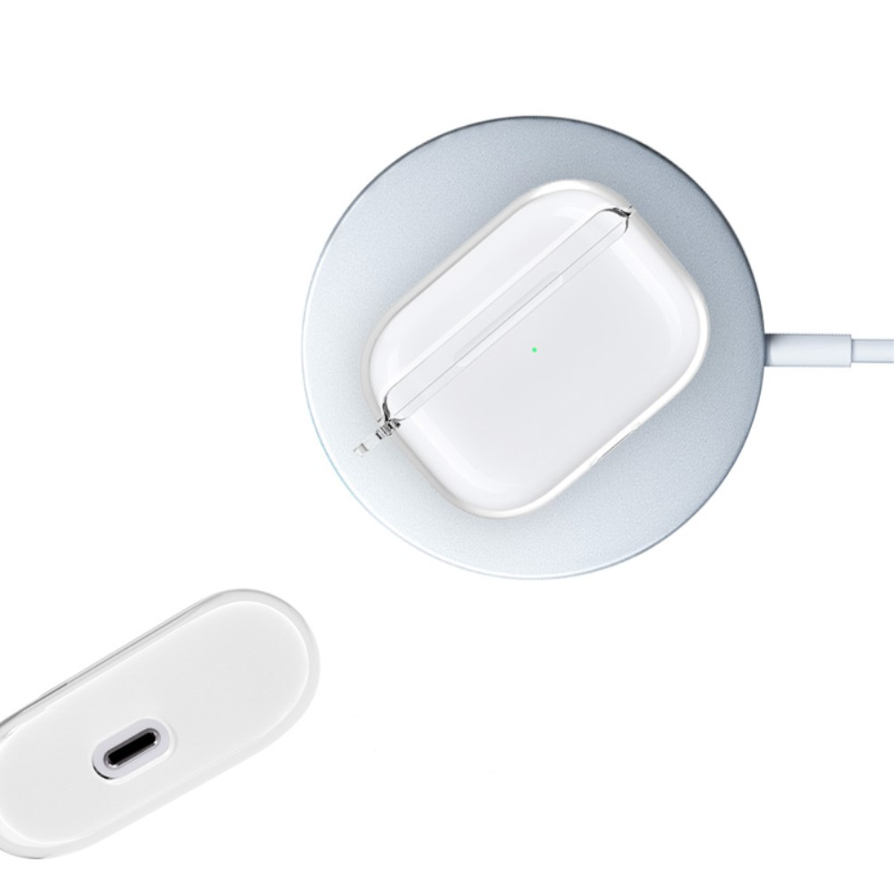AirPods Pro Gummi Schutzhülle Abdeckung - Transparent