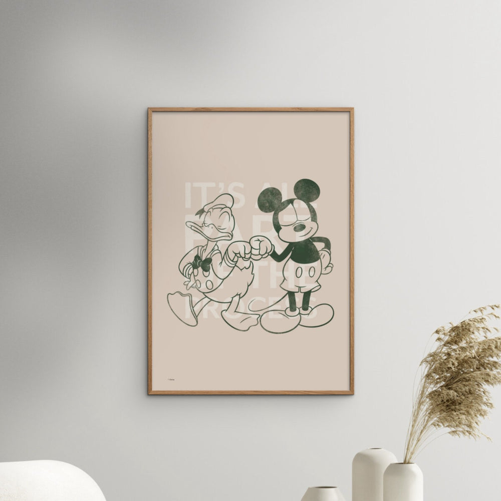 Køb Poster & Frame Disney - It's All Part Of The Process