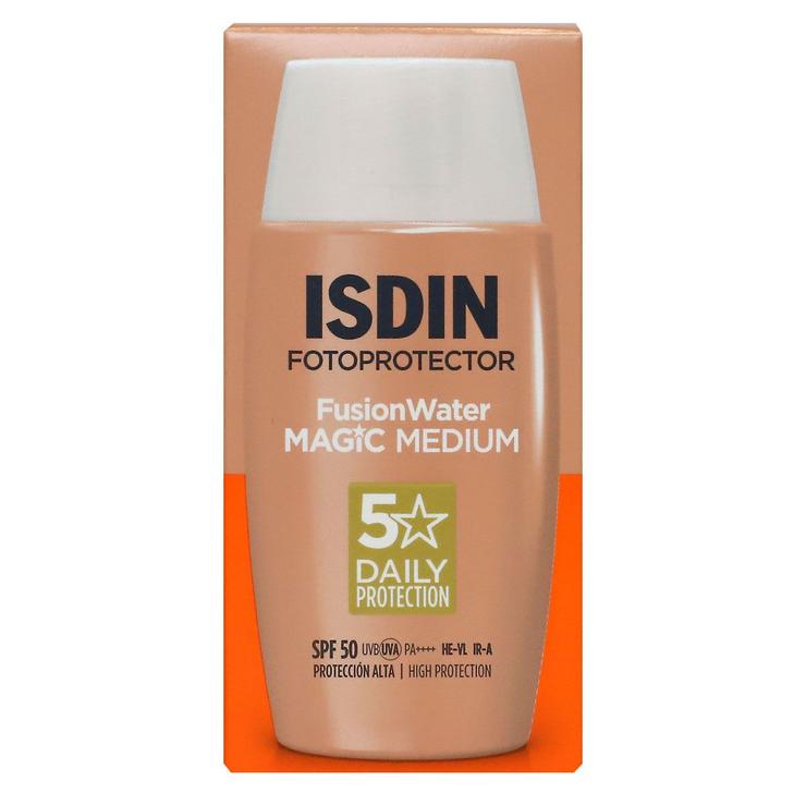 Fotoprotector Fusion Water Magic medium creme solaire teintée SPF50 50ml