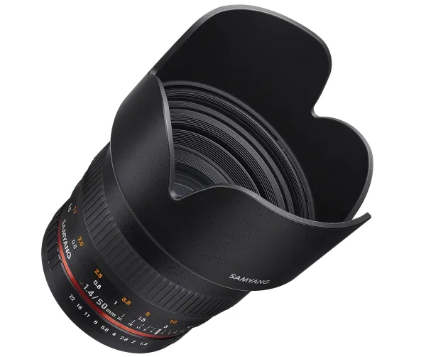 Samyang 50mm F1.4 AS UMC - SLR - 9/6 - 0,45 m - Nikon F - 5 cm -  APS-C