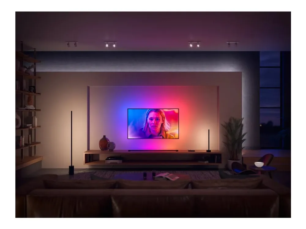 Philips Hue White and Color Ambiance Large Gradient Play - Lysbarre - LED - rør - sort
