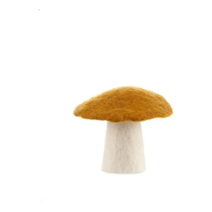 Muskhane Champignon décoratif en feutre | Doré