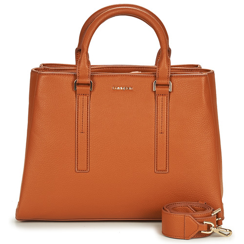 Calvin Klein Jeans - CK ELEVATED TOTE MD - Camel
