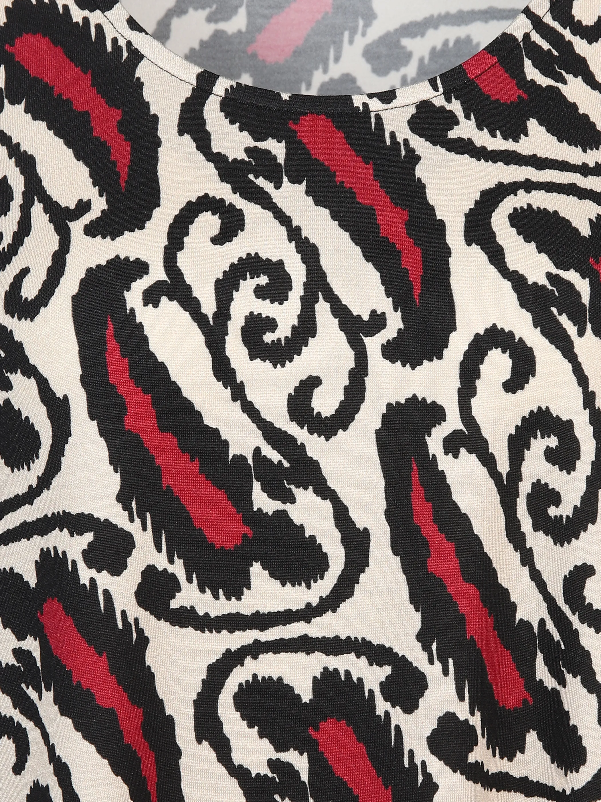 Damen Hängerkleid mit Ethnoprint