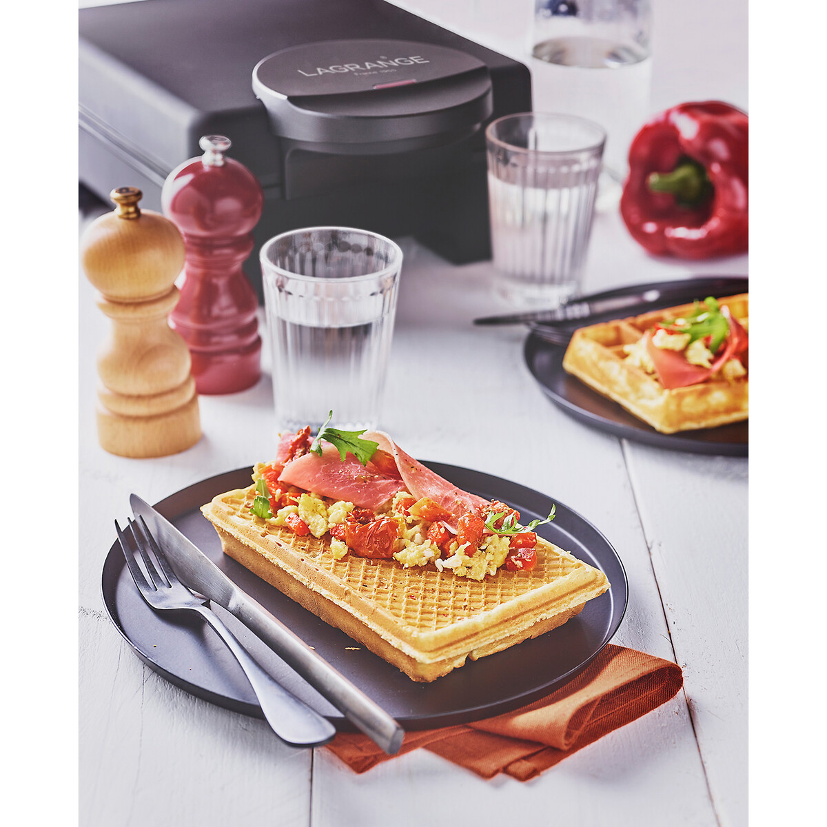 LAGRANGE<br>Tarti waffles + 2 conjuntos de pratos 029 424