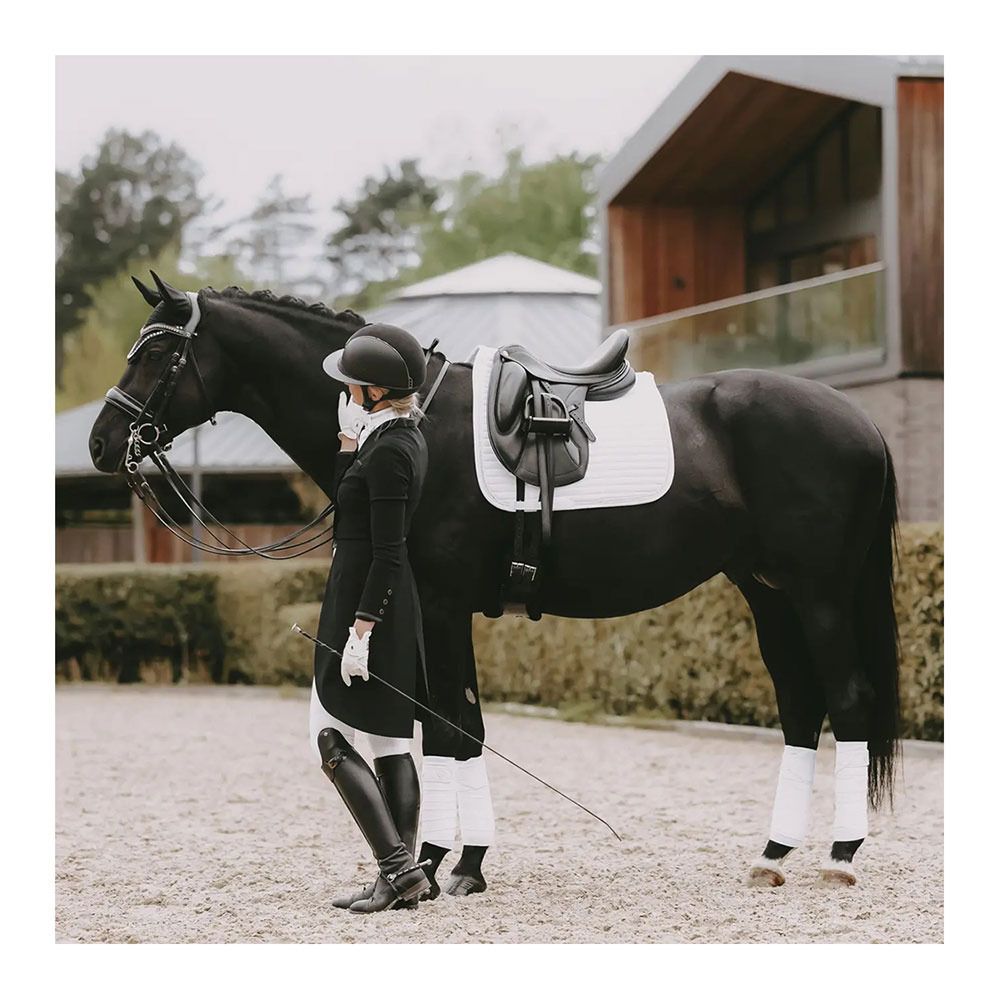 Kentucky PEARLS - Tapis dressage blanc
