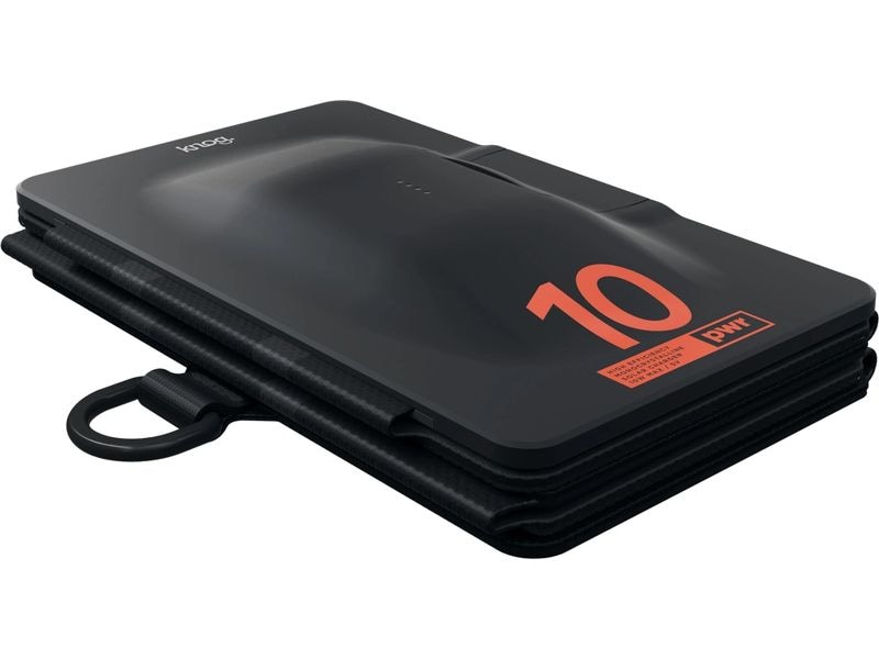 knog. Solarpanel 10 W, IP65 Portables und zusammenfaltbares Solarmodul