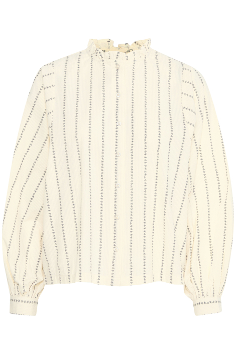 Ichi beige dames blouse