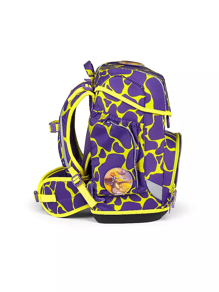 ERGOBAG Schultaschen Set 5tlg CUBO Lumi SuBärkraft  lila