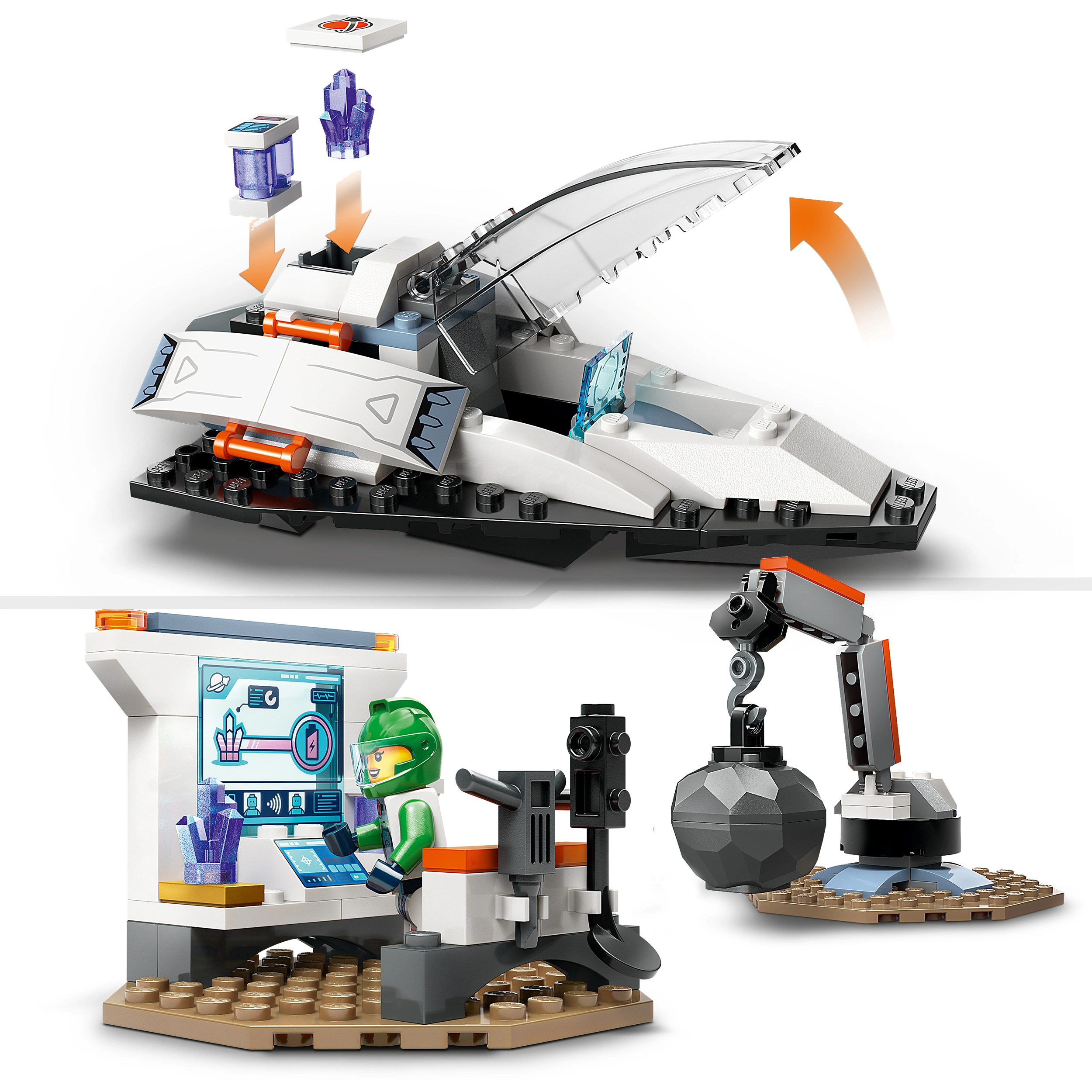LEGO® City 60429 BERGUNG EINES ASTEROIDEN IM WELTALL