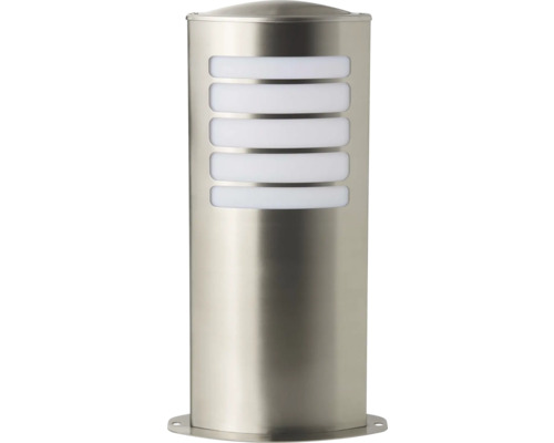 Buiten sokkellamp, 1-lichts, H 40 cm, Todd roestvrij staal