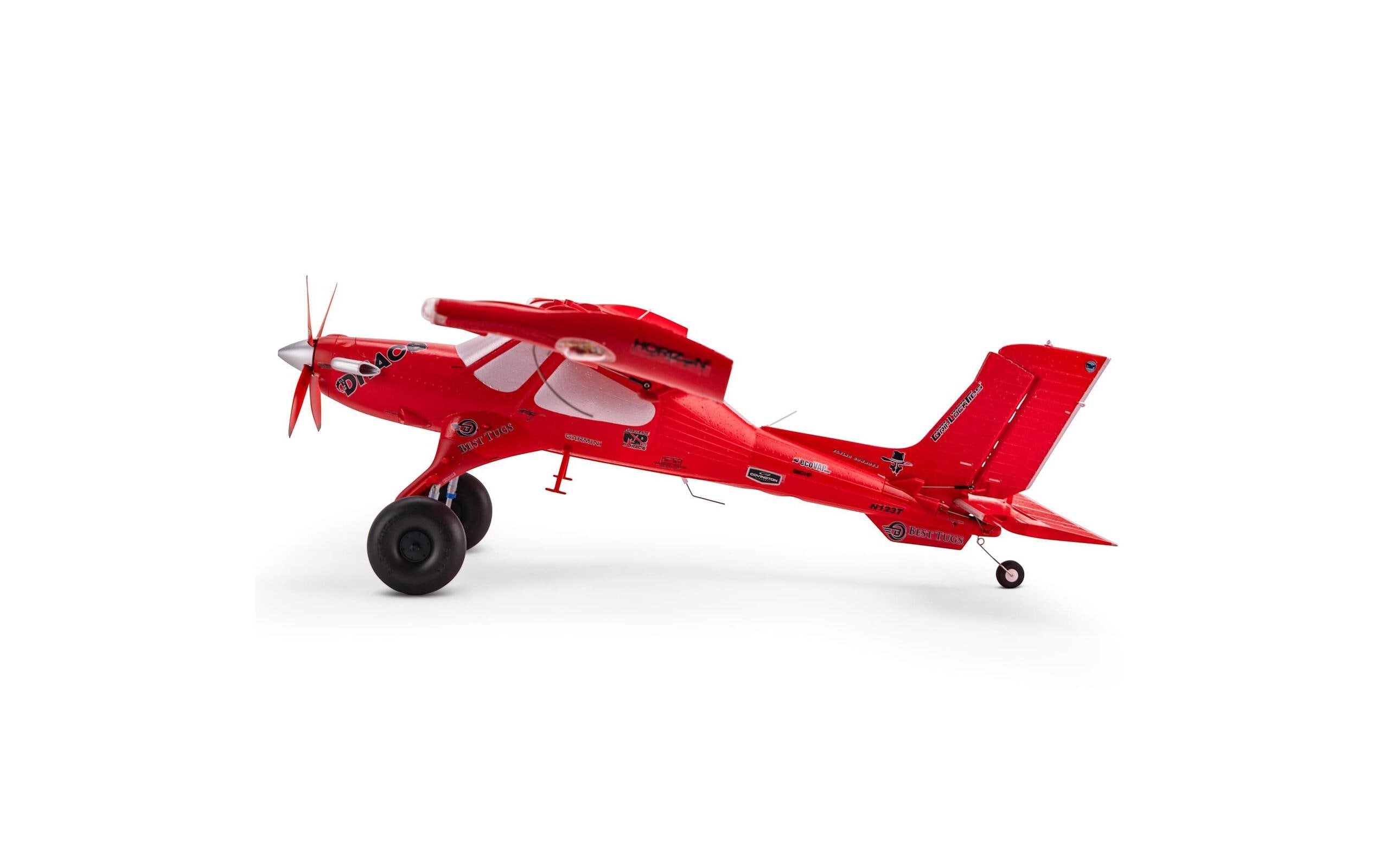 Motorflugzeug Micro DRACO 800 mm AS3X & SAFE, BNF Basic<br>Draco STOL Flugmodell im UMX Format