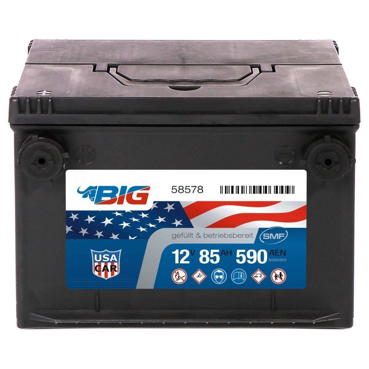BIG USA CAR 58578 12V 85Ah 590A/EN US Autobatterie Neu