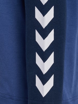 Hummel Boys  Langermet T-skjorte, True Navy