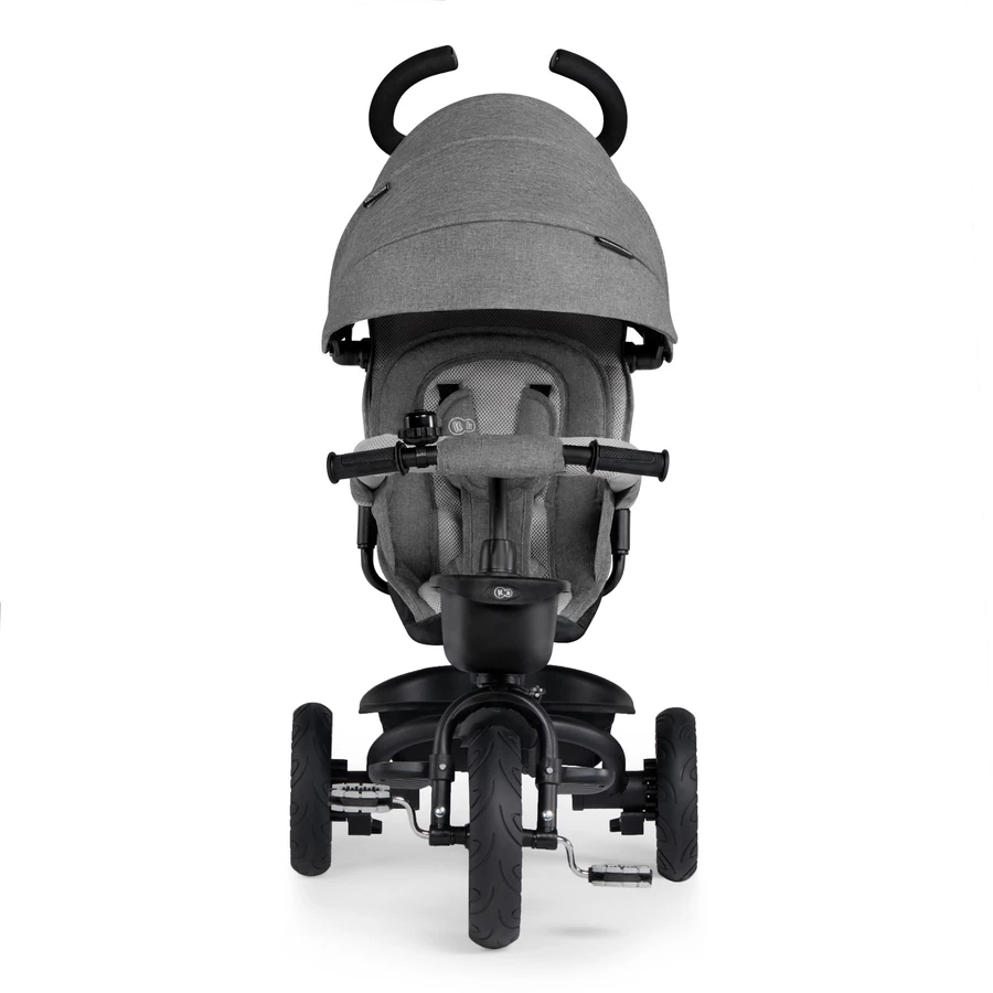 Kinderkraft 5 in 1 Dreirad SPINSTEP, platinum grey