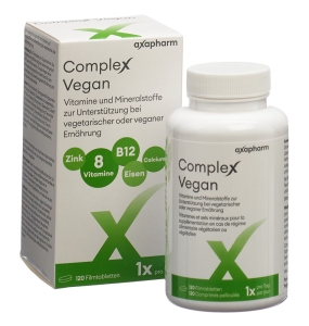 COMPLEX Vegan Filmtabletten, 120 Stück
