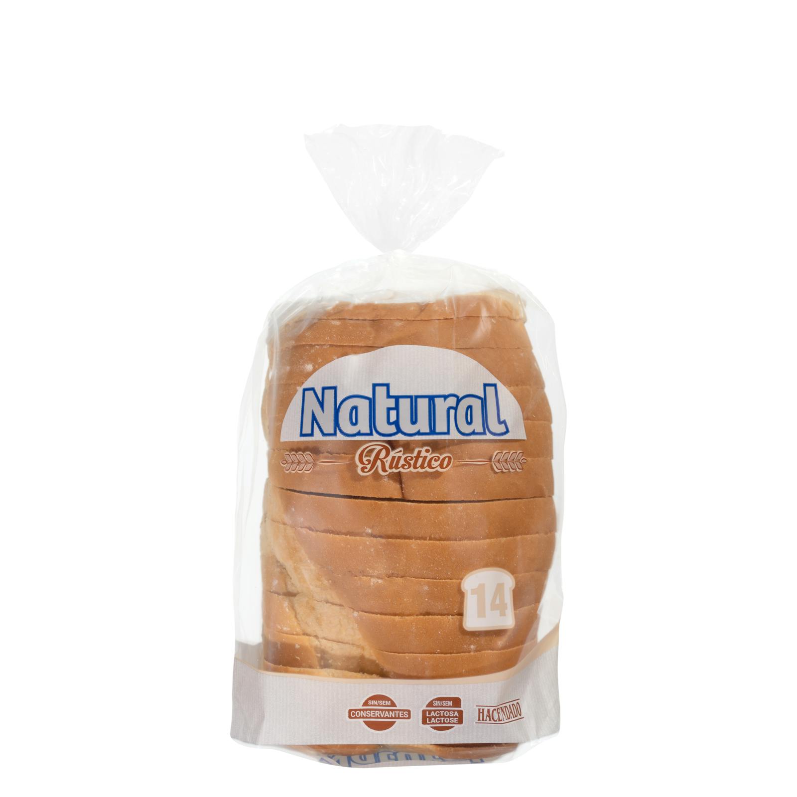 Pain blanc naturel rustique Hacendado