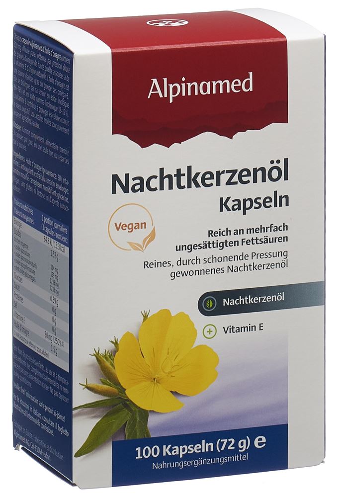 ALPINAMED Nachtkerzenöl Kaps Blist 100 Stk