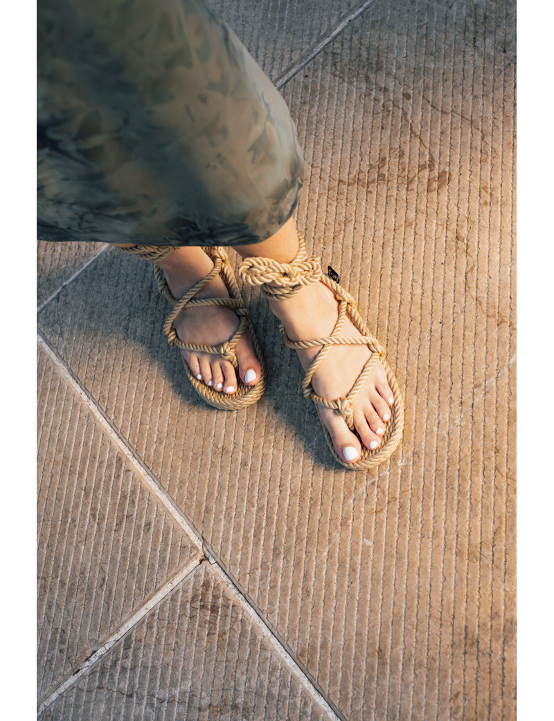 NOMADIC SANDALES FEMME ROMANO BEIGE