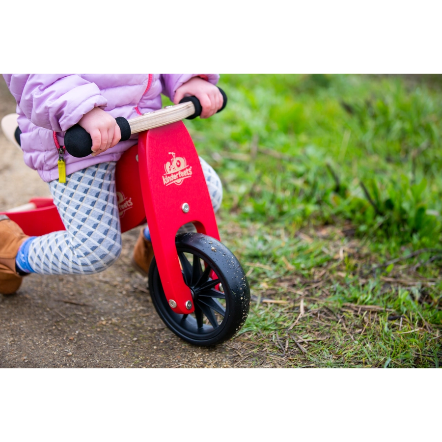 Kinderfeets® 2-in-1 Dreirad Tiny Tot, rot