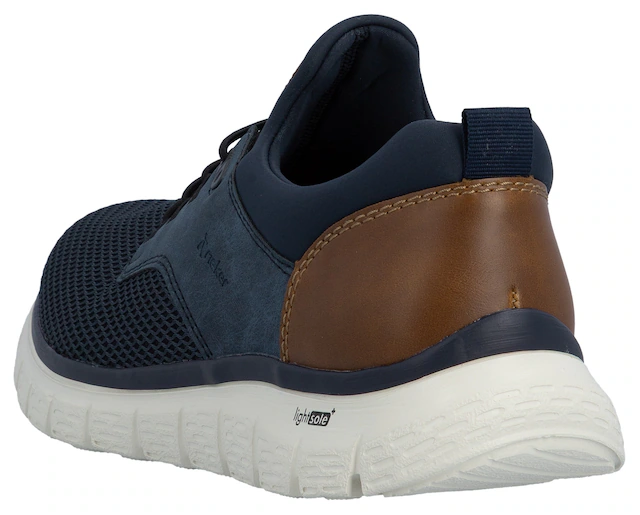 Rieker Slip-On Sneaker  Trekking Sandale, Sommerschuh, Freizeitschuh mit Gummizug