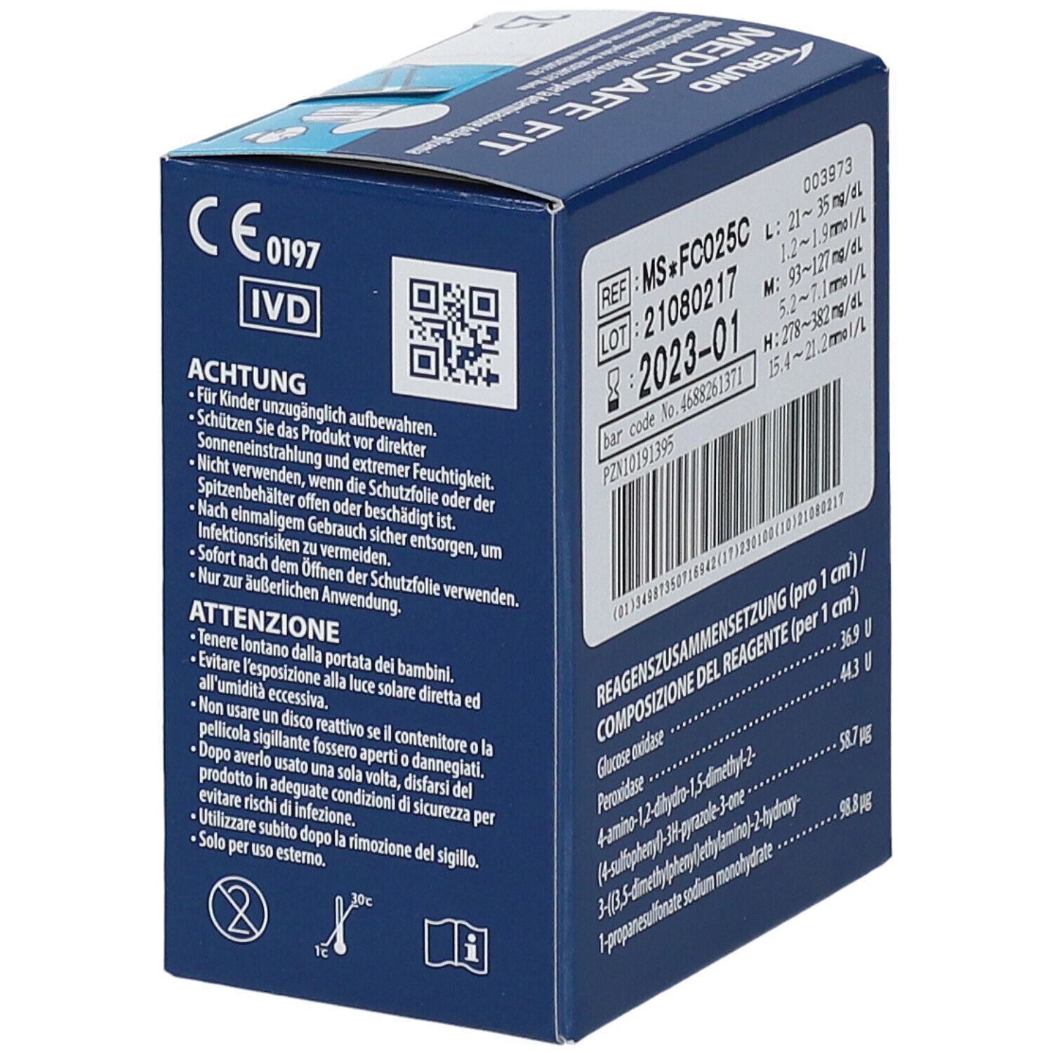 TERUMO Medisafe® FIT Blutzuckertestspitzen