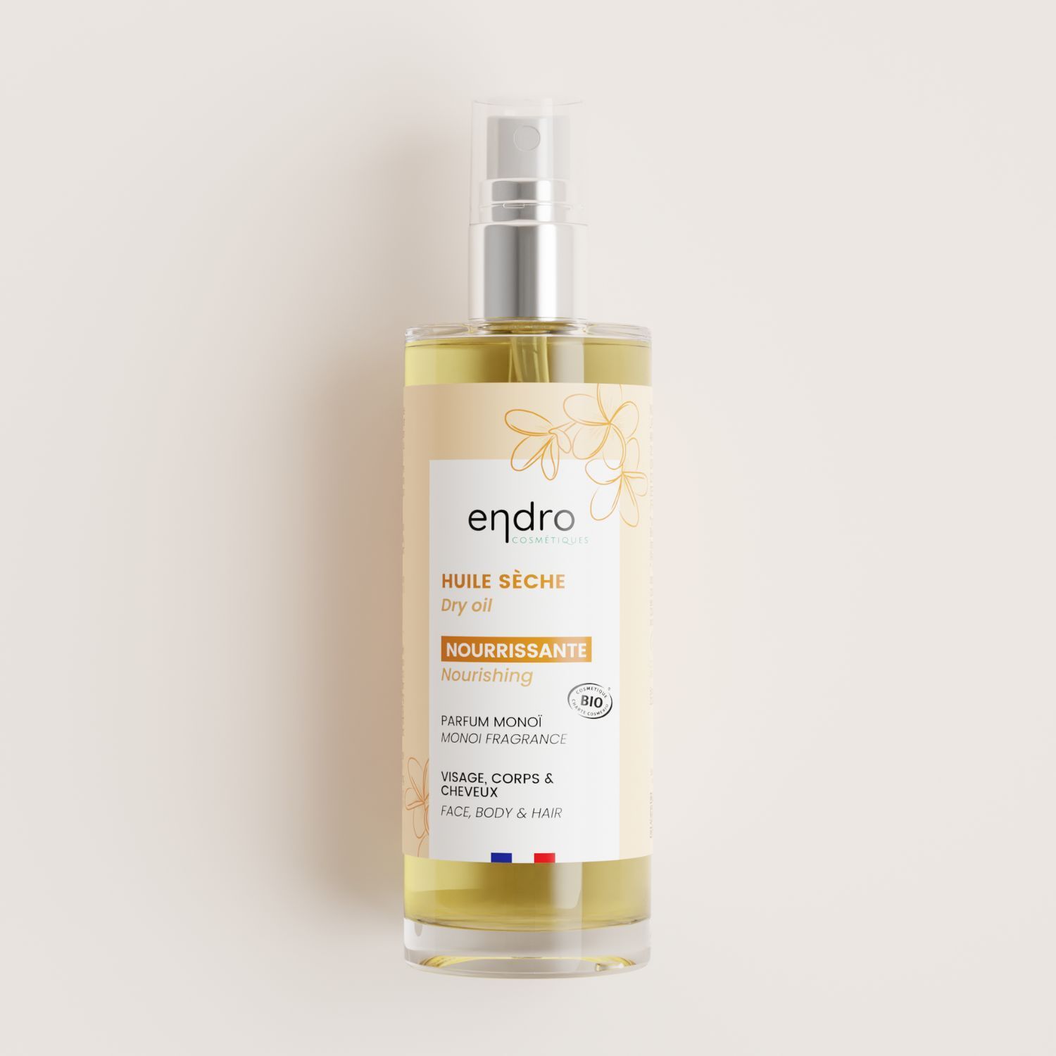 ENDRO COSMETIQUES Trockenöl Öl natürlich 3in1 100 ml