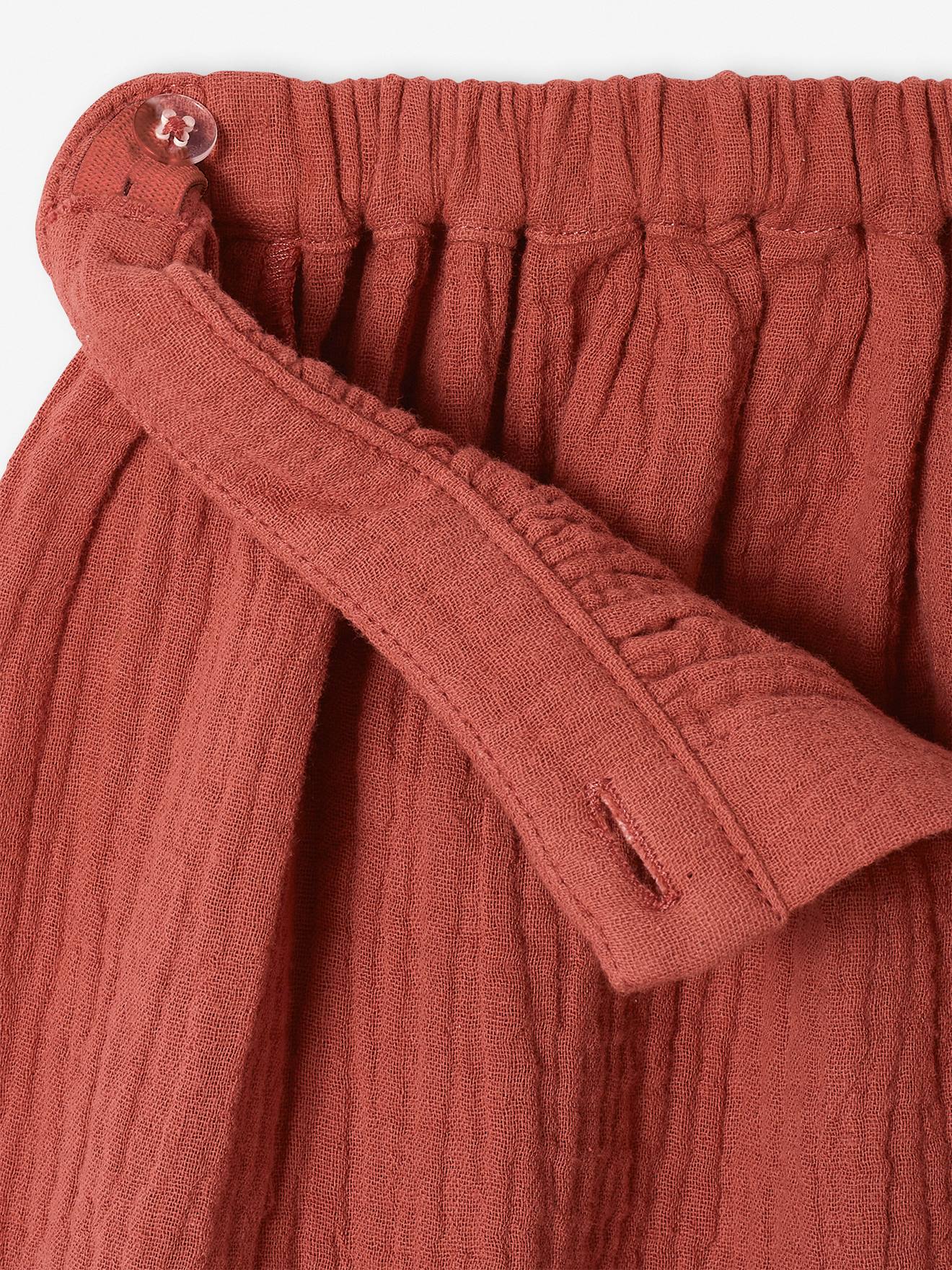 Conjunto de camiseta e saia de chiffon de algodão para menina da Clay