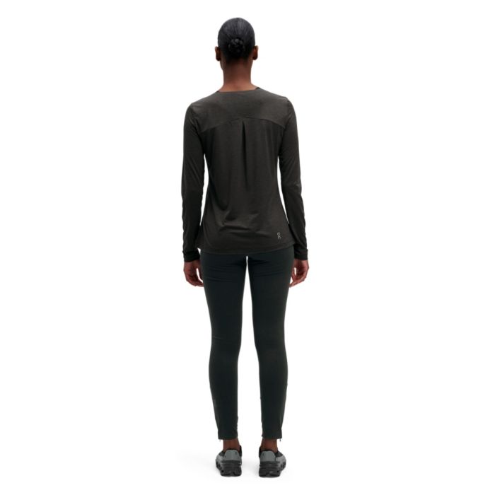 On Dame Lange tights Women's Long Tights Lumos Sort