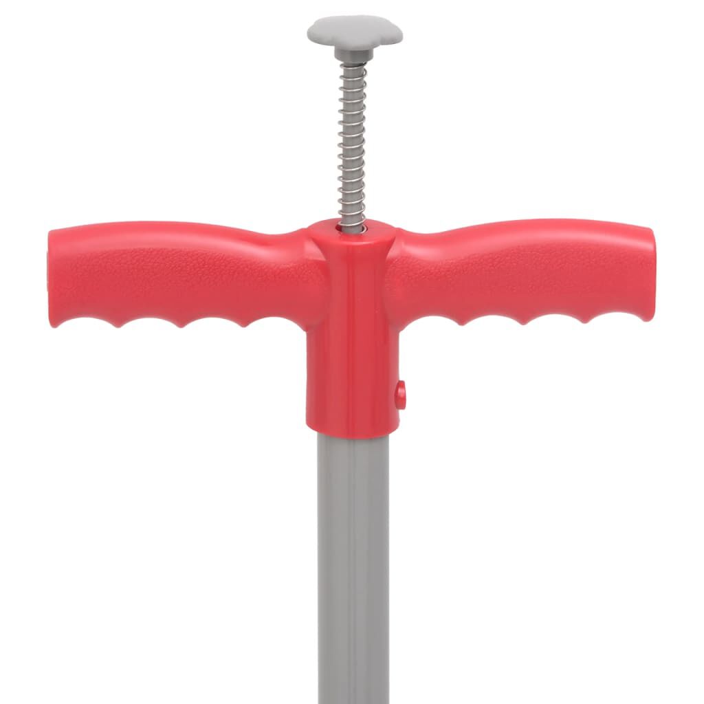 vidaXL Onkruidtrekker Rood/Grijs 93,5 cm Staal