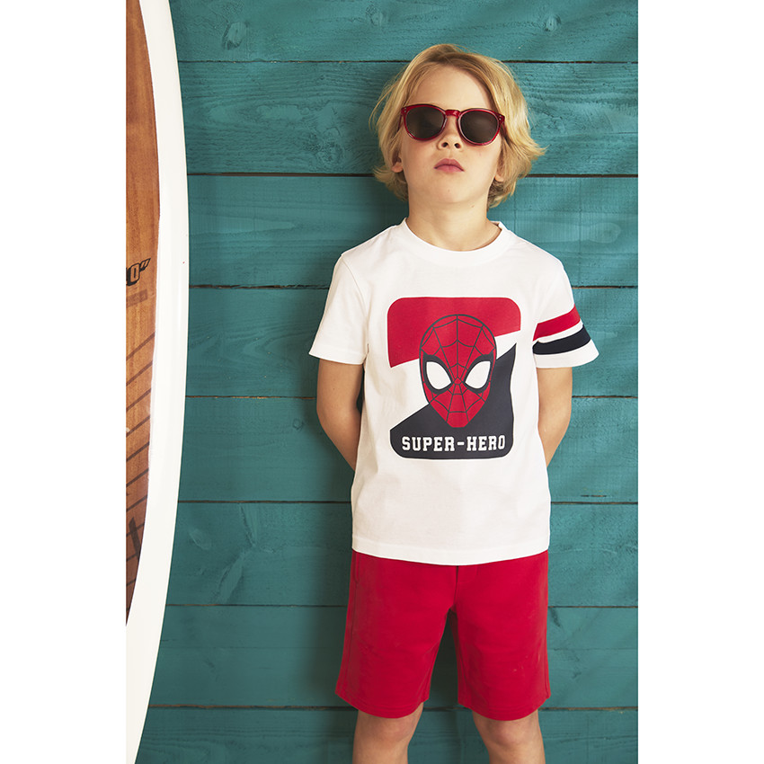 Ensemble 2 pièces en jersey Spiderman Marvel pour garçon