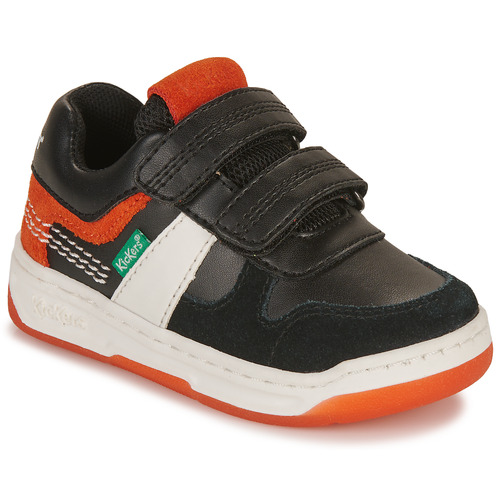 Kickers - KALIDO - Noir / Orange