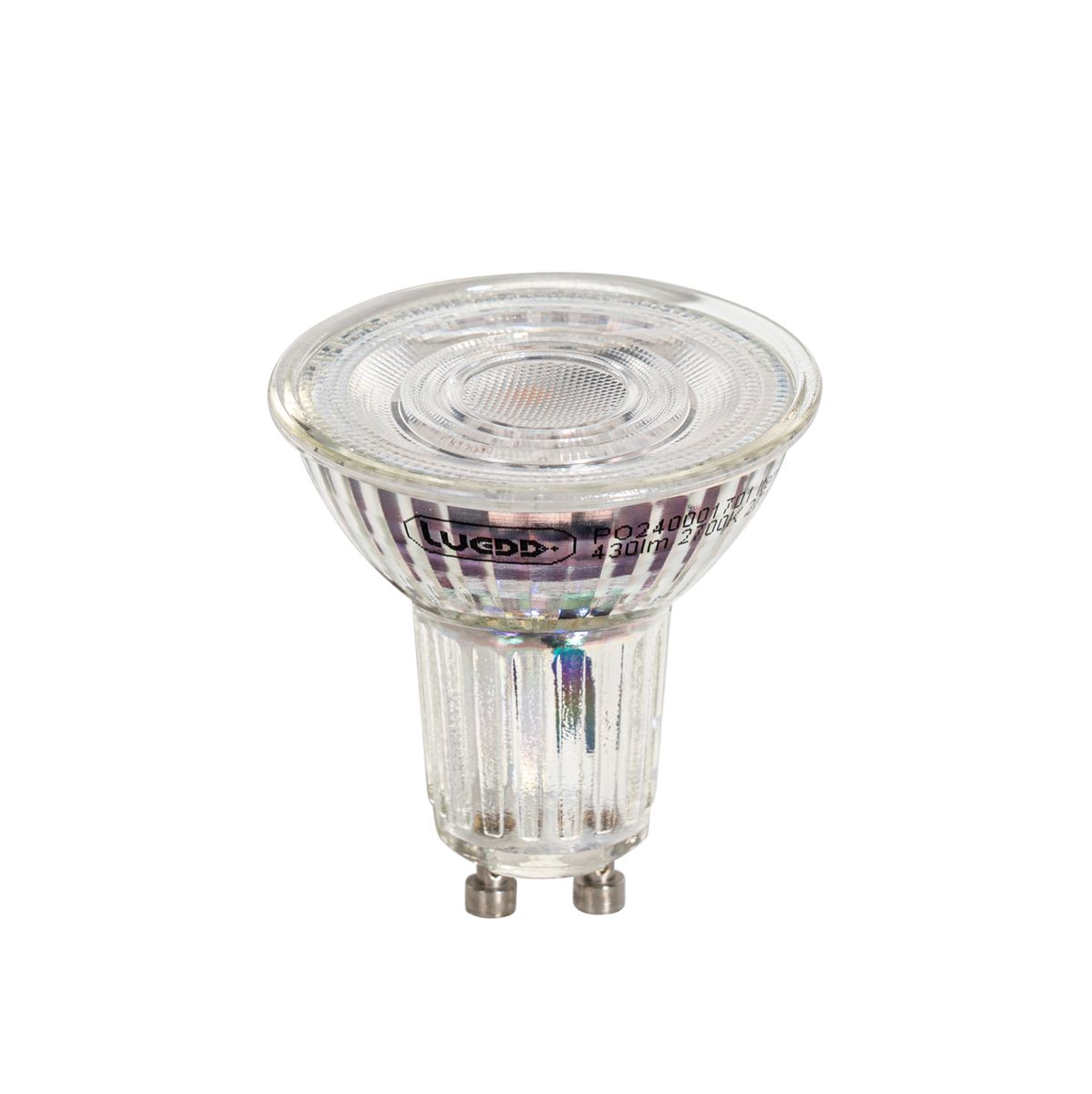 GU10 50mm dimbare LED lamp helder 4.9W 430 lm 2700K
