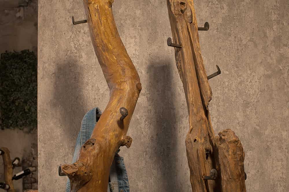 Massive Garderobe HEMINGWAY 200cm Teakholz Kleiderständer