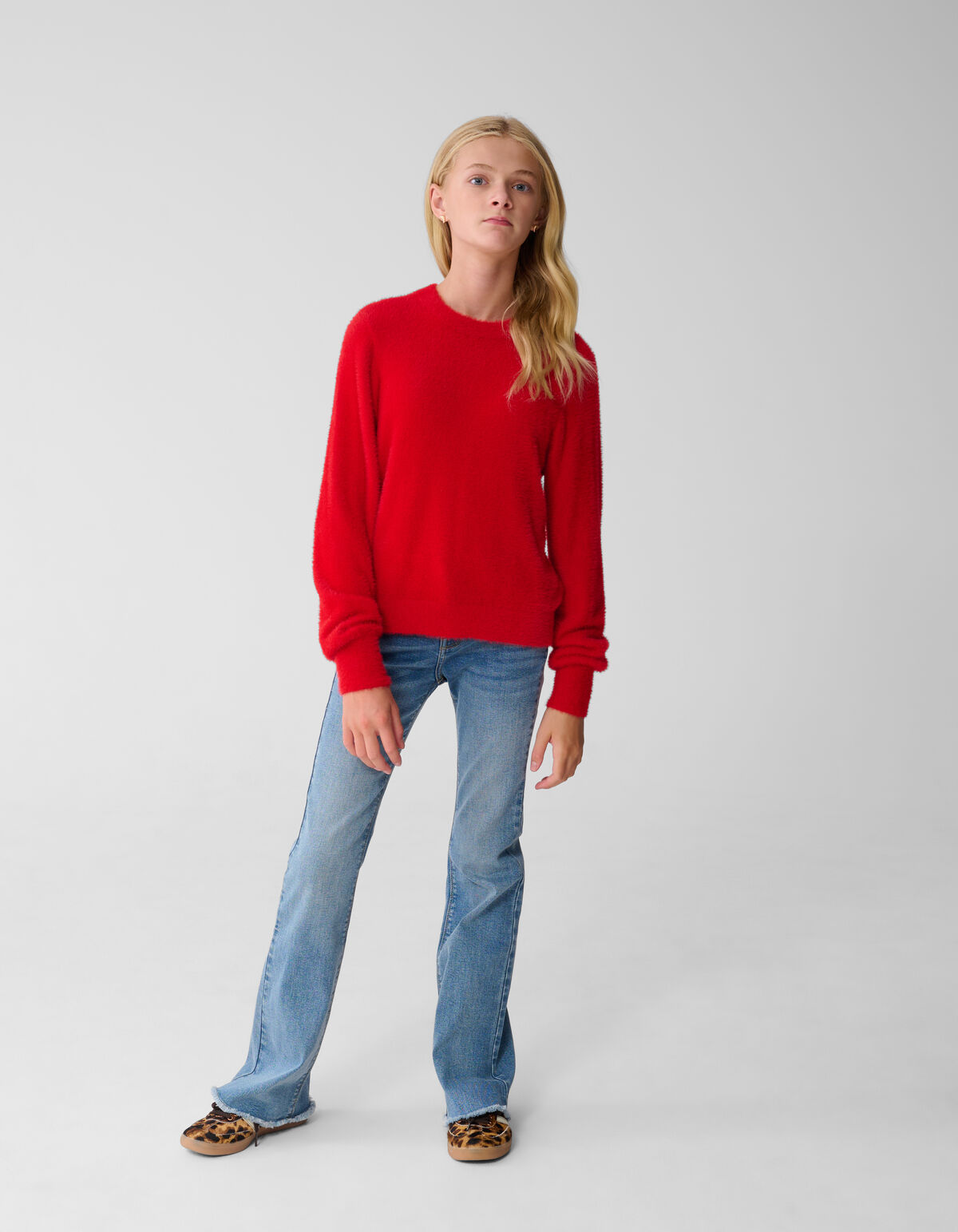 Flared Fit Jeans Mediumstone