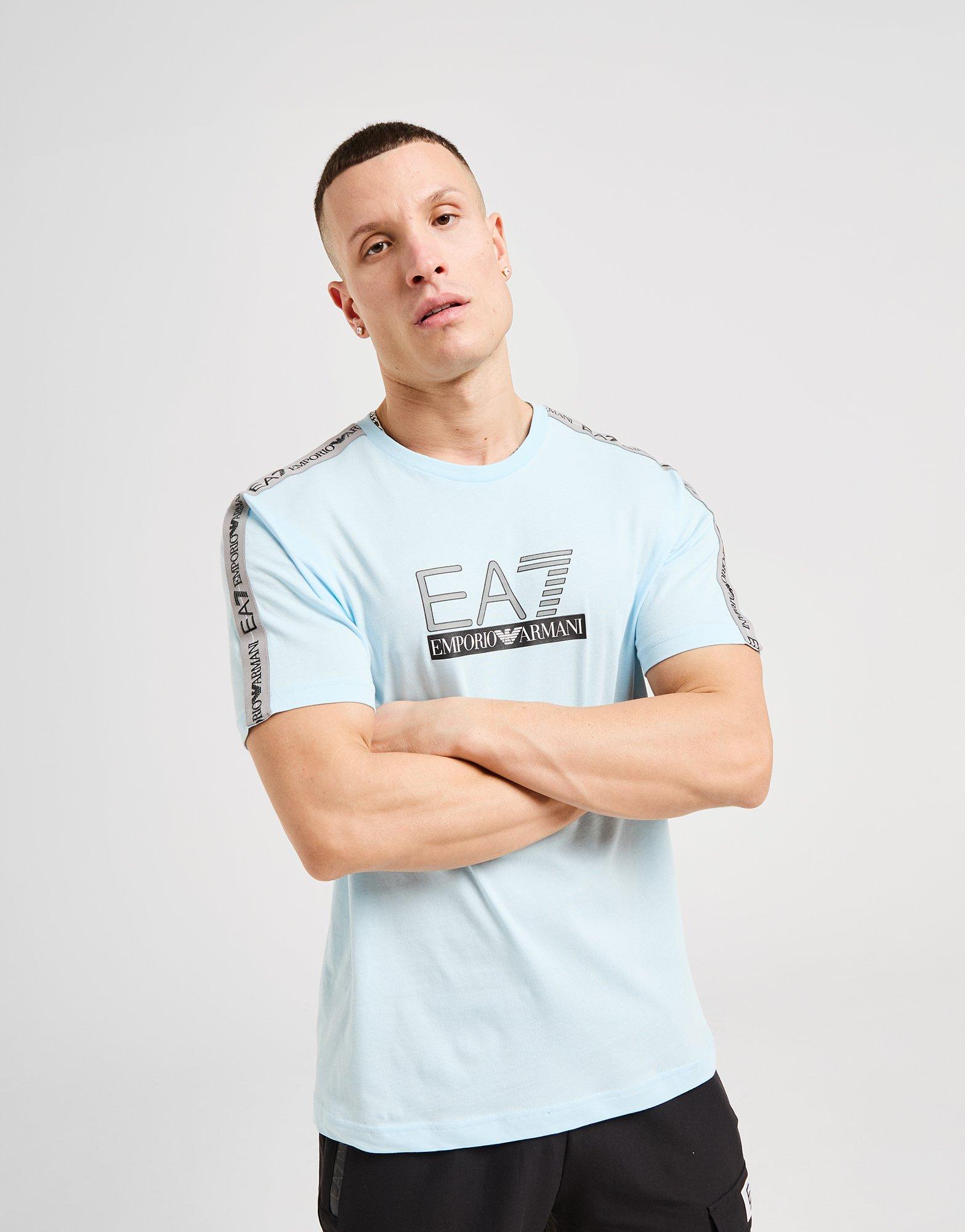 EA7 Emporio Armani T-shirt Tape Large Logo Homme