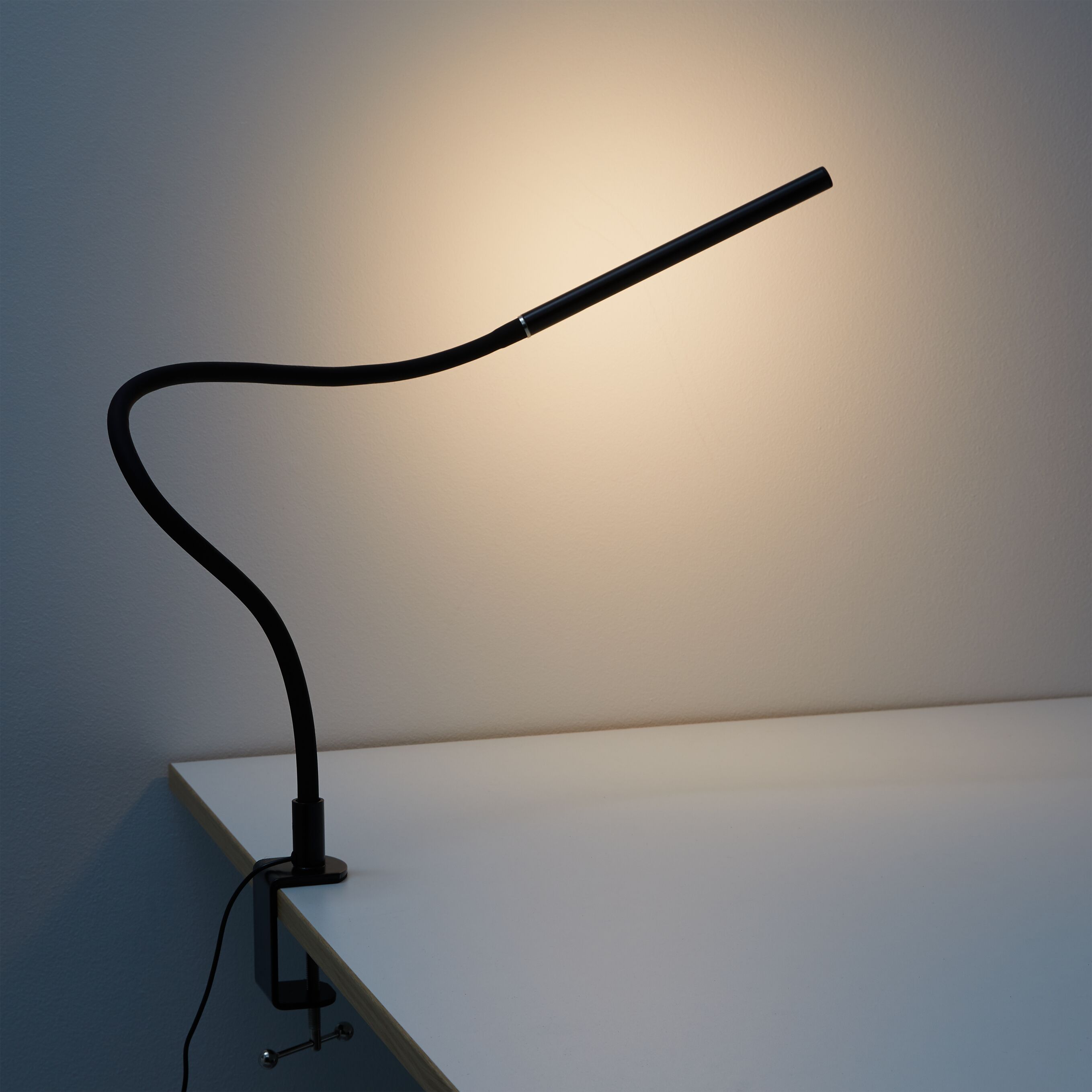 IVO Klemmleuchte - Schwarz / B: 1.4 cm x T: 6.5 cm x H: 85.0 cm