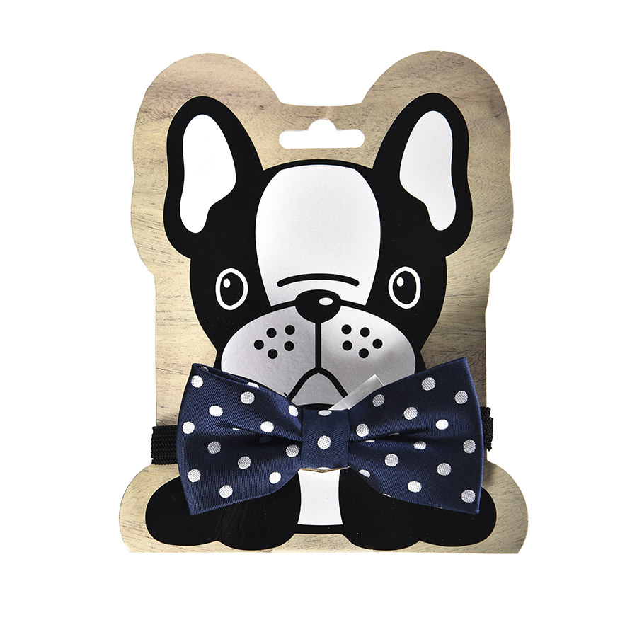 Gravata borboleta azul natalina incrível para cães!
