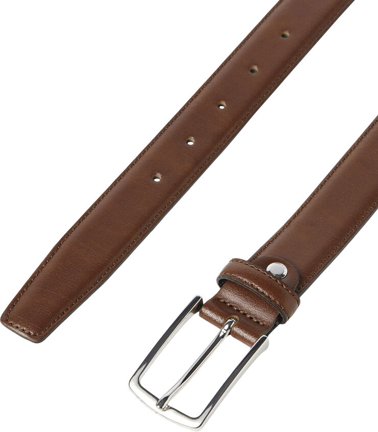 Jack & Jones JACCHRISTOPHER BELT NOOS Cognac/normal buckle