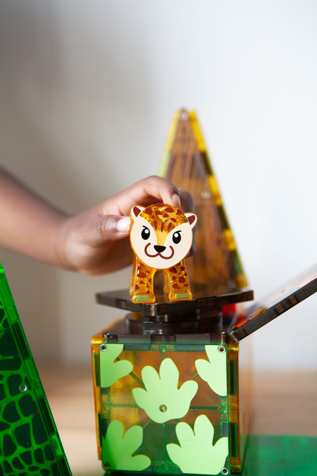 Magna-Tiles - Jungledyr 25 stk dele