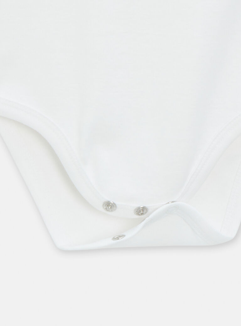 Body blanc à motif animalier
