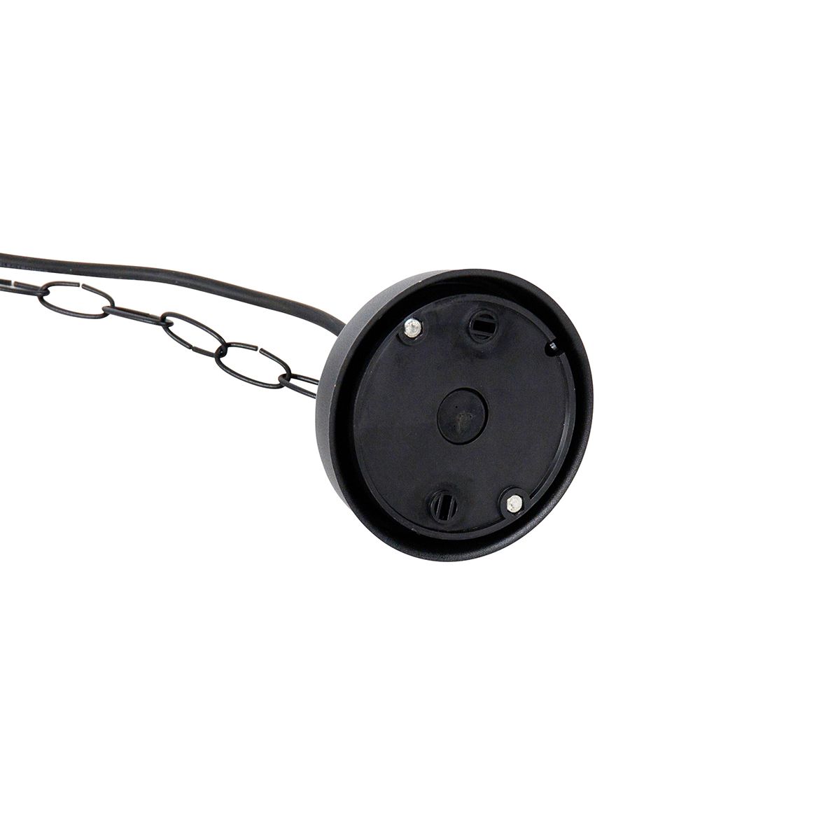 Smart buiten hanglamp zwart IP23 incl. Wifi G95 - Amsterdam