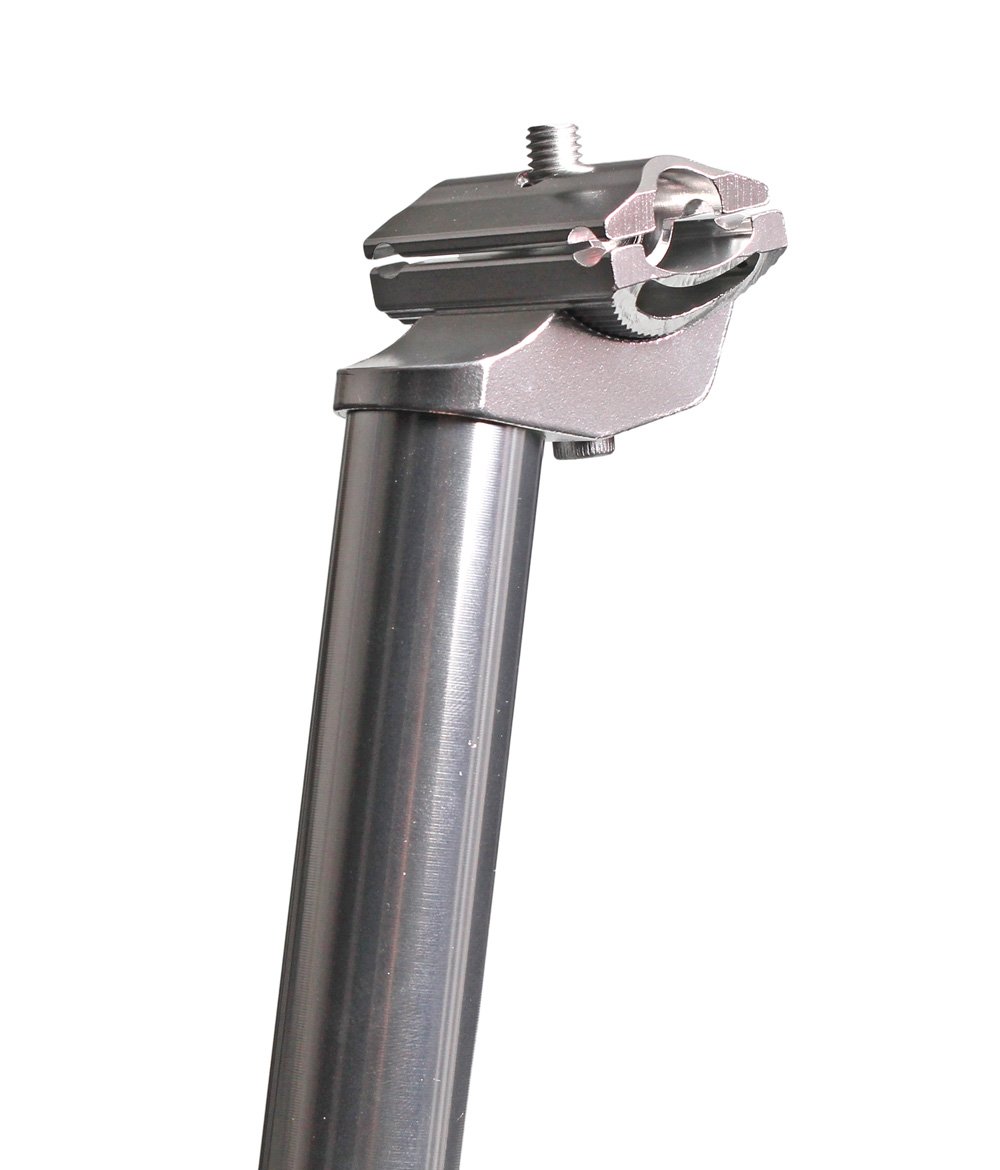 Uno alu sadelpind sølv 27,2 x 400 mm