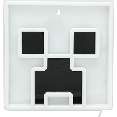 Minecraft Creeper LED neon væglampe - grøn