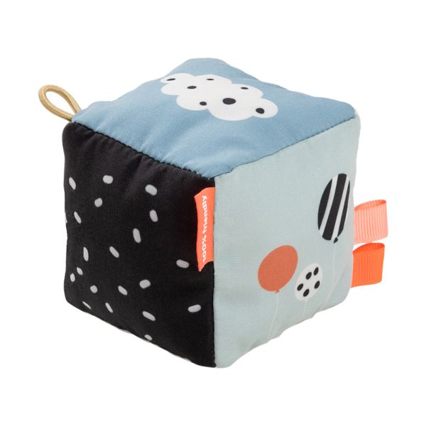 Done By Deer Cube Baby Contrast Happy Clouds Colour Mix