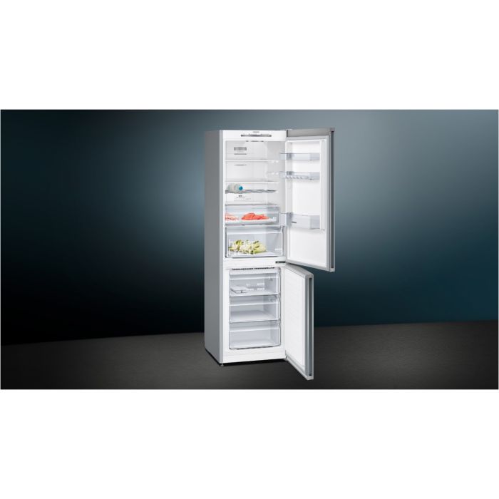 Siemens Kühl-Gefrier-Kombination iQ300 KG36NVIEC Edelstahl